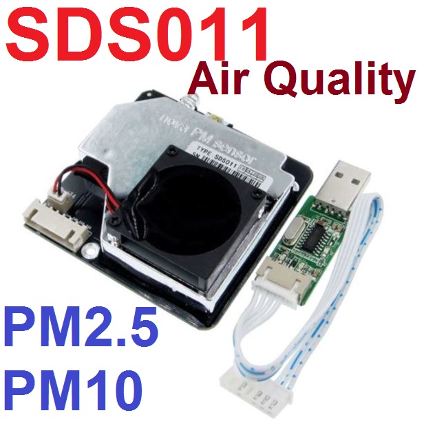 PM Sensor SDS011 High Precision Laser PM2.5 PM10 Air Quality Detection Dust Sensor ตรวจวัดฝุ่น