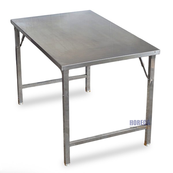 โต๊ะสเตนเลส ขาพับสวิง 70x110ซม. sus304(Chen) แมสเตอร์แวร์-CH