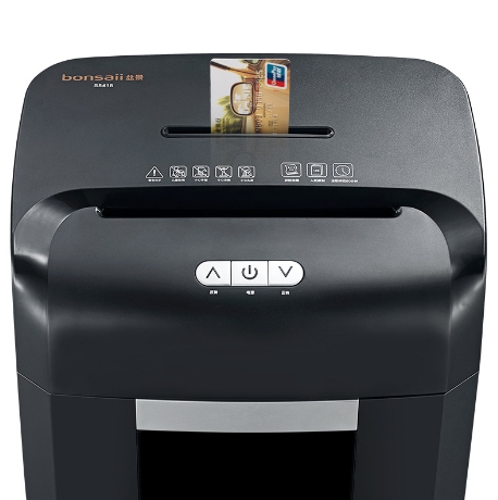 เครื่องทำลายเอกสารยี่ห้อBONSAII รุ่น S8415 ทำลายเอกสารครั้งละ 12 แผ่น 23 L