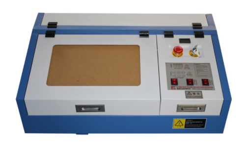 เครื่องยิงเลเซอร์ เครื่องทำตรายางรุ่น3020 50W