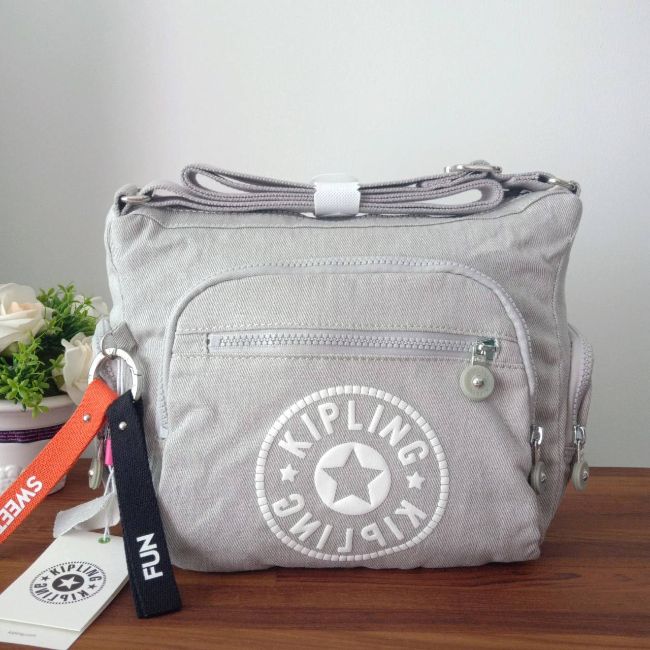 Kipling แท้ กระเป๋าคิปลิ้ง กระเป๋าoutlet GABBIE Small Crossbody bag