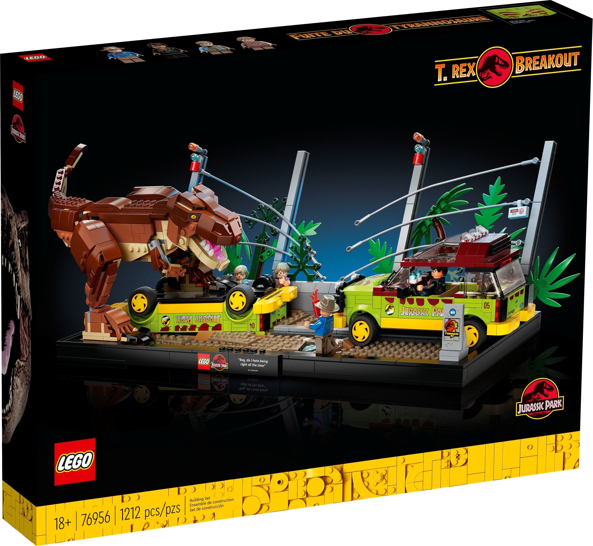 LEGO เลโก้ Jurassic World 76956 T. rex Breakout