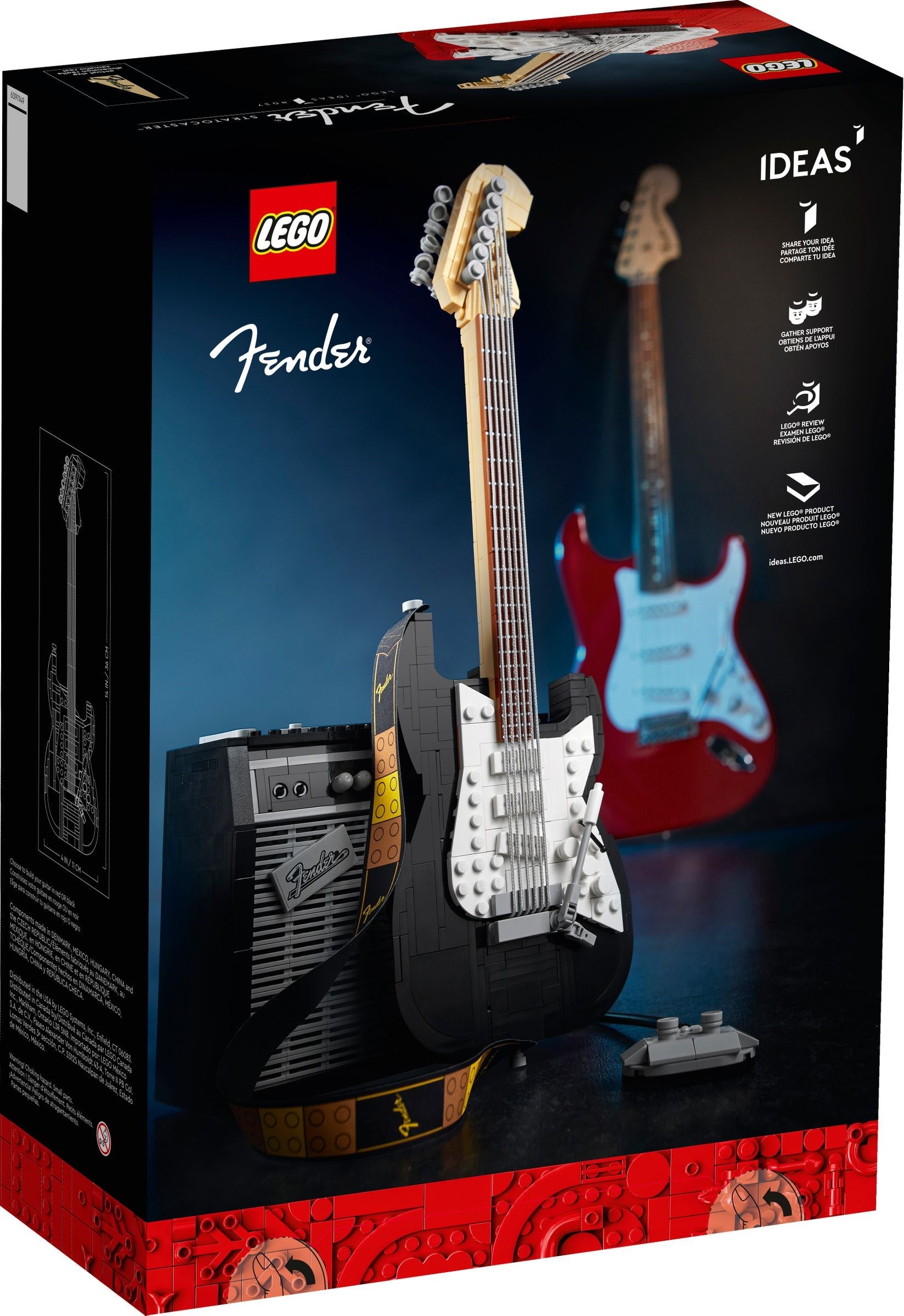 LEGO เลโก้ 21329 Fender Stratocaster