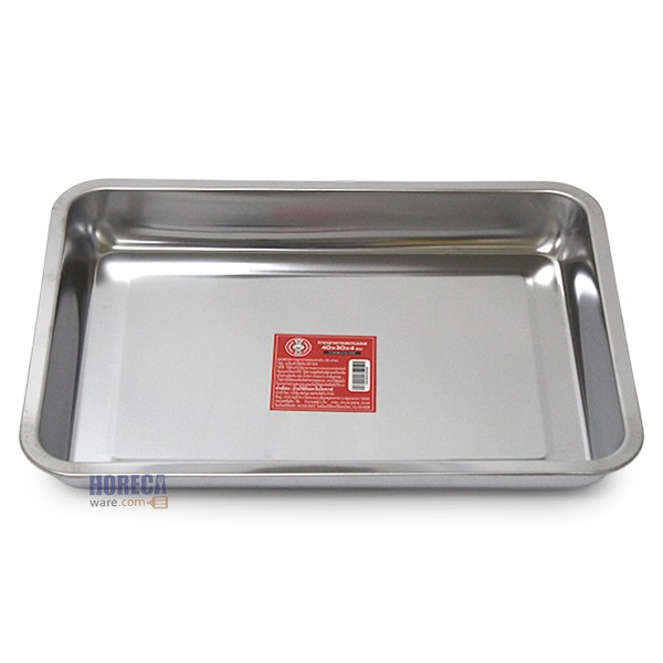 ถาดอาหาร40x30x4 ซม. โฟโฟ้