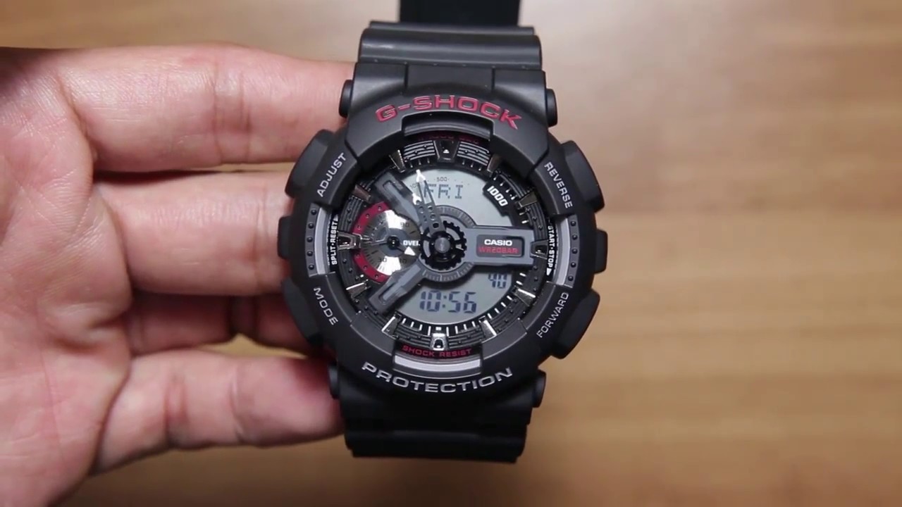 Casio G-Shock ชาย GA-110-1ADR