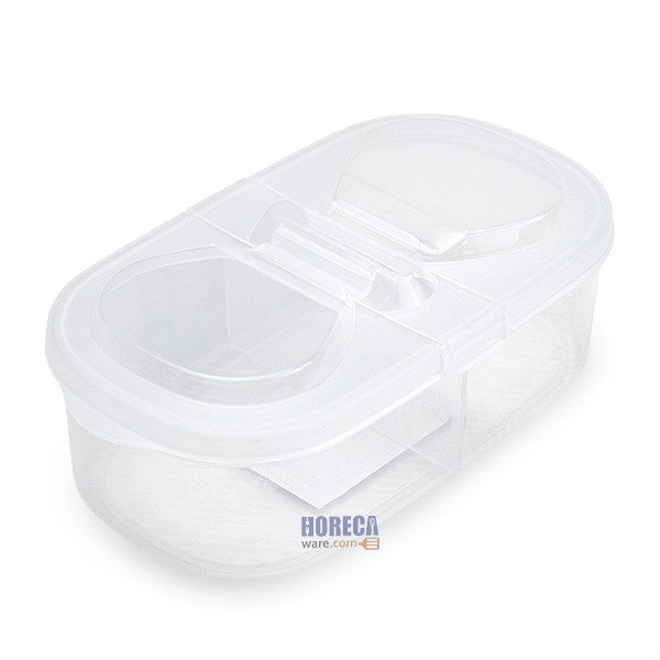 กล่องอาหาร2ช่อง R-1562 คีย์เวย์