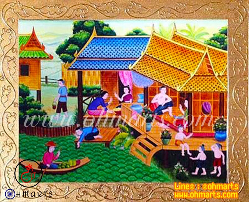 ภาพวาดวิถีไทย I0002