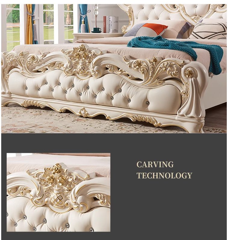 เตียงเจ้าหญิง เตียงหลุยส์ เตียงนอนหลุยส์ รุ่น Francy