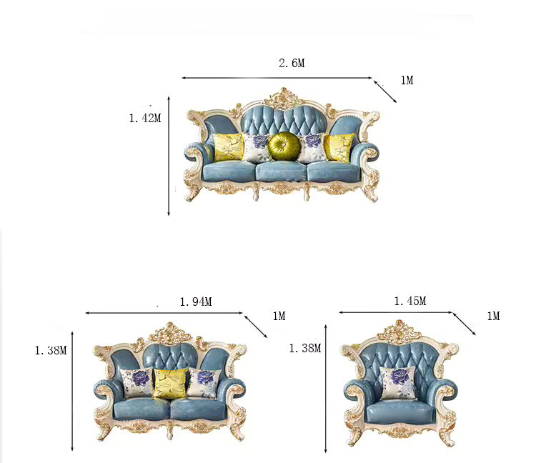 โซฟาหลุยส์ โซฟาหรู ชุดโซฟาหลุยส์ รุ่น England