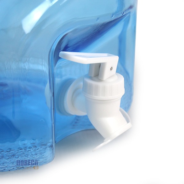 ถังใส สีฟ้า PET 8ลิตร มีก็อก(X03) เอสอาร์