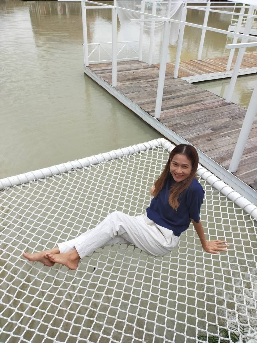 Premium Hammock ตาข่ายเรือยอร์ช ตาข่ายรีสอร์ท เปลตาข่ายริมน้ำ ใช้กลางแจ้ง ทนทาน เซฟตี้ รับน้ำหนัก 2,000 กก./ตร.ม.