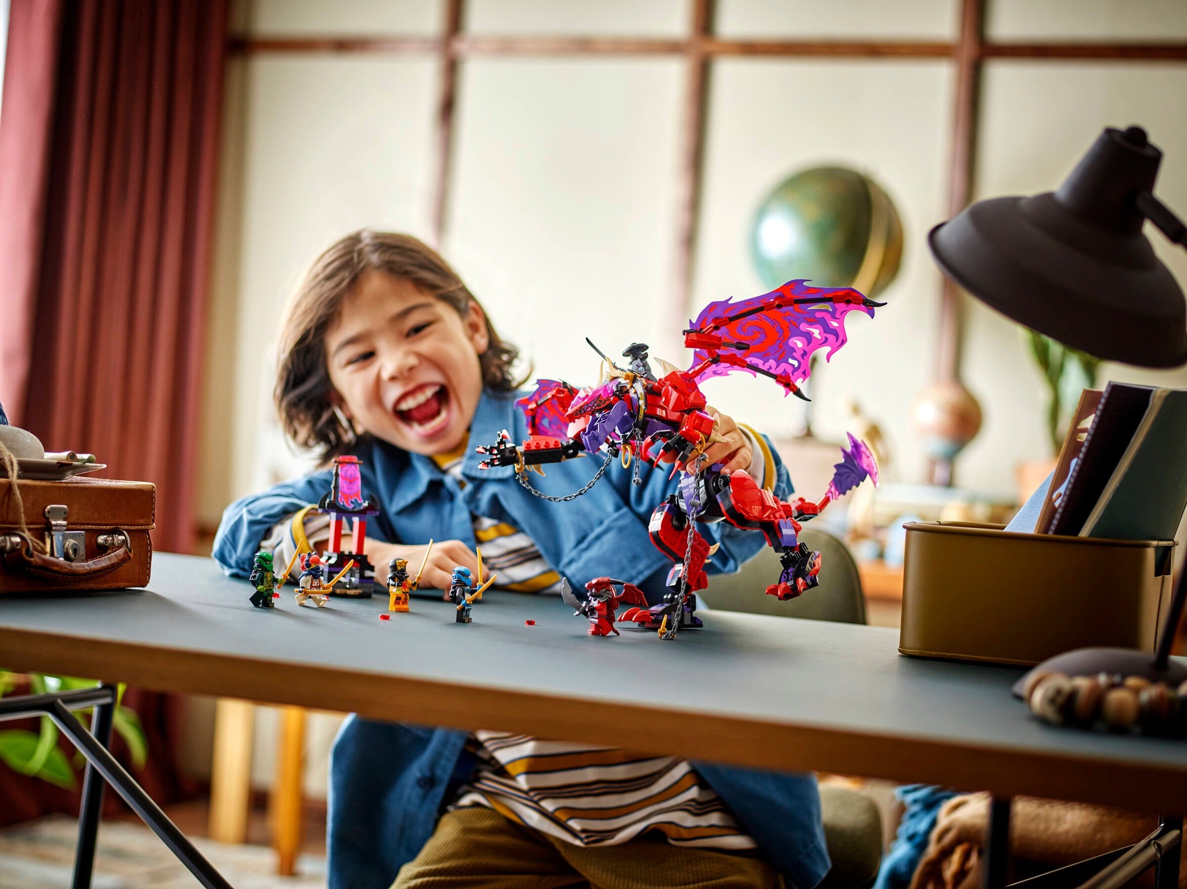 LEGO Ninjago เลโก้ 71832 Thunderfang Dragon of Chaos