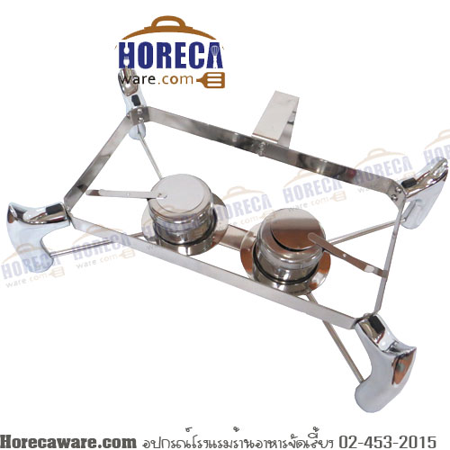 F1 Food warmer set, large, curved legs, glass lid, viewfinder absorber [gg-f-1216]