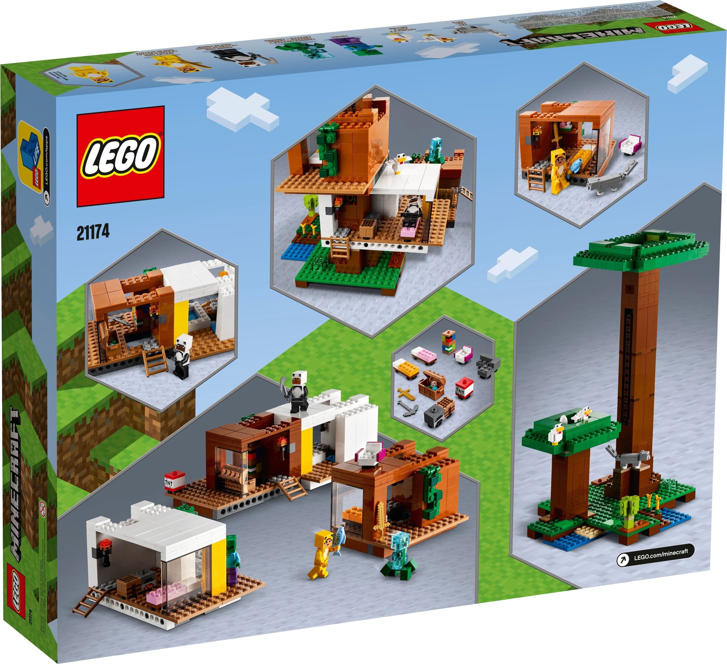 LEGO Minecraft 21174 เลโก้ The Modern Treehouse