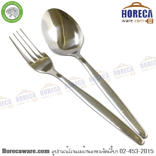 ช้อนส้อม 2mmพิเศษ ลายเจนเนชิส จากัวร์ (ราคายกโหล)[jg707/20]