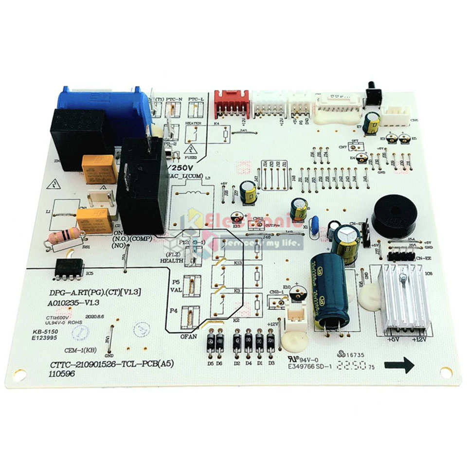 แผงบอร์ดควบคุมแอร์คอยเย็นTCL-ทีซีแอล รุ่น MAC-TW10FSI/MAC-10FSI*อะไหล่ใหม่แท้บริษัท #อะไหล่แอร์TCL