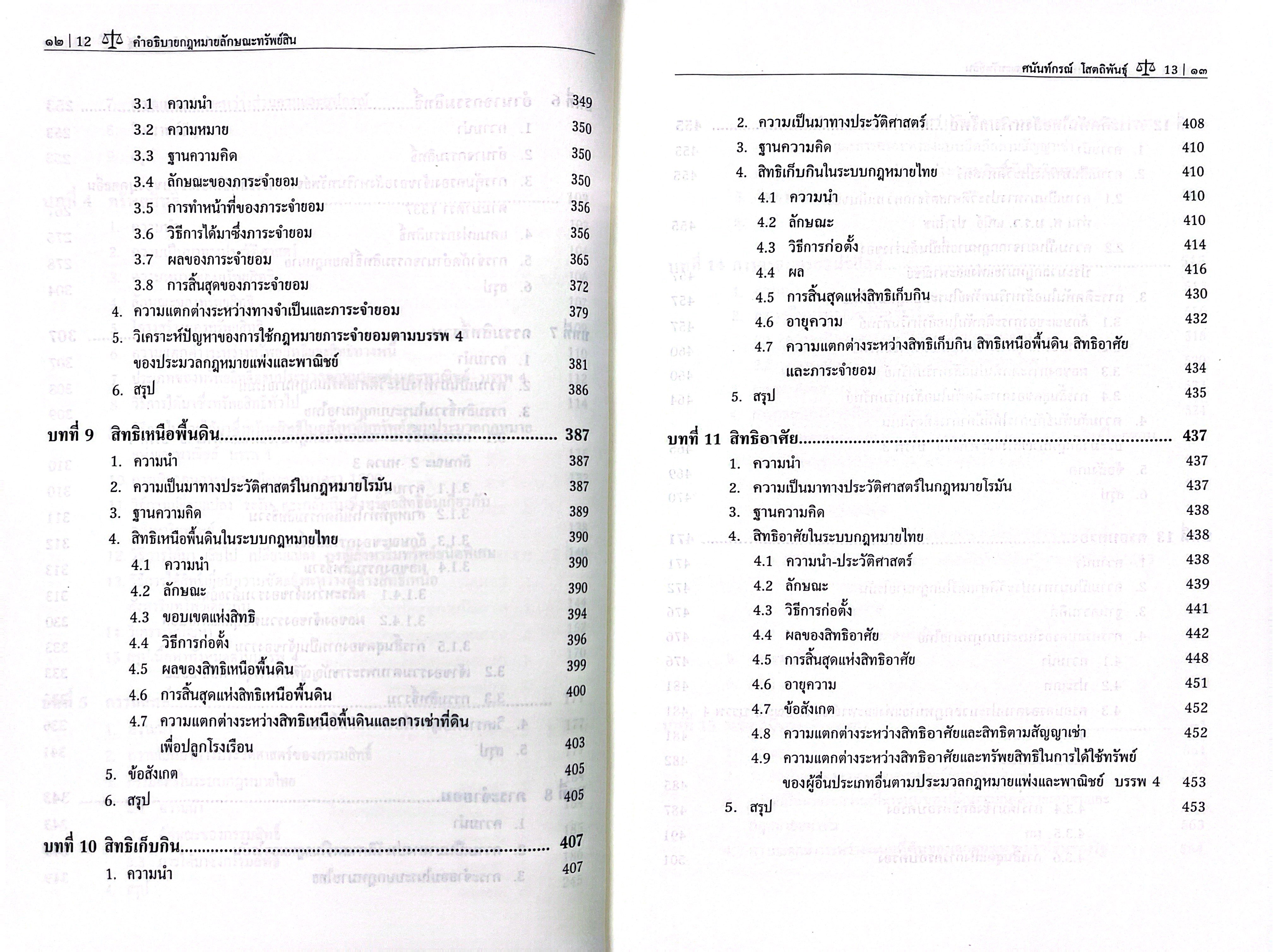 คำอธิบาย กฎหมายลักษณะ ทรัพย์สิน / โดย : ศ.ดร.ศนันท์กรณ์ โสตถิพันธ์ุ