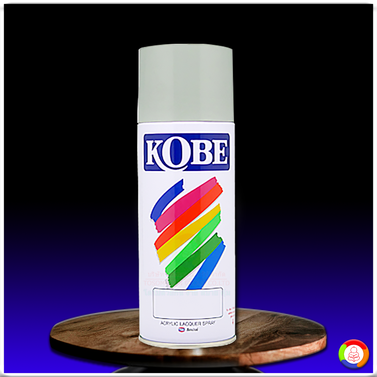 โกเบ สีสเปรย์รองพื้นพลาสติก เบอร์ 263 KOBE Plastic Primer Spray No.263