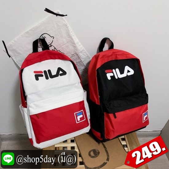 ♨️ สำหรับวัยทีน Fila กระเป๋าเป้สะพายหลัง ⚡️