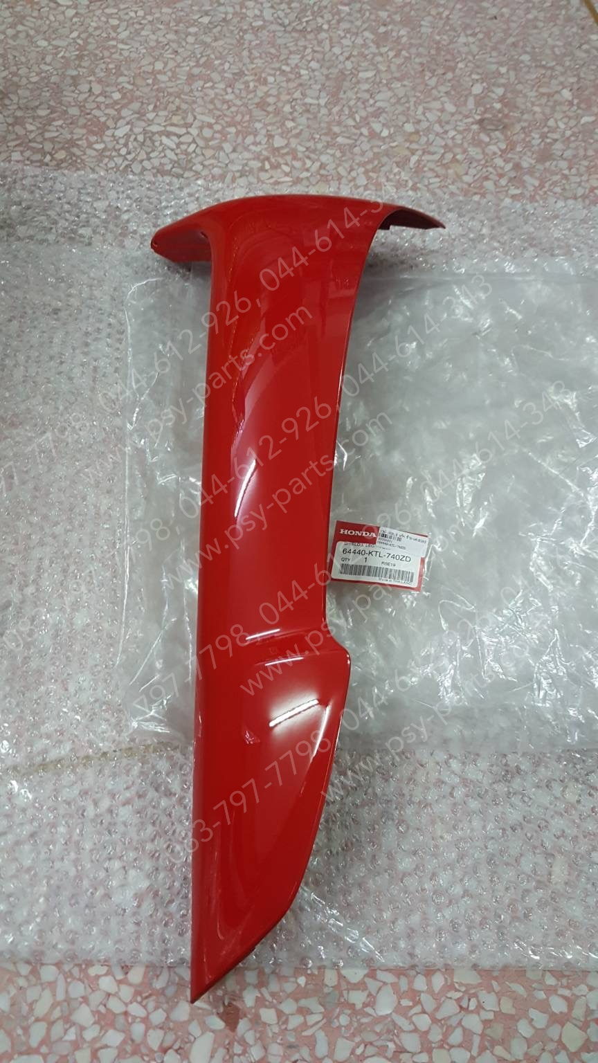 บังลม WAVE 100K, WAVE 100R แท้ๆ ซ้าย-สีแดง (R263) 64440-KTL-740ZD
