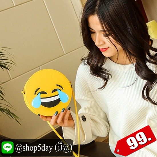 ⚡️กระเป๋าหน้าอิโมจิ สะพายข้างเท่มาก 🤩