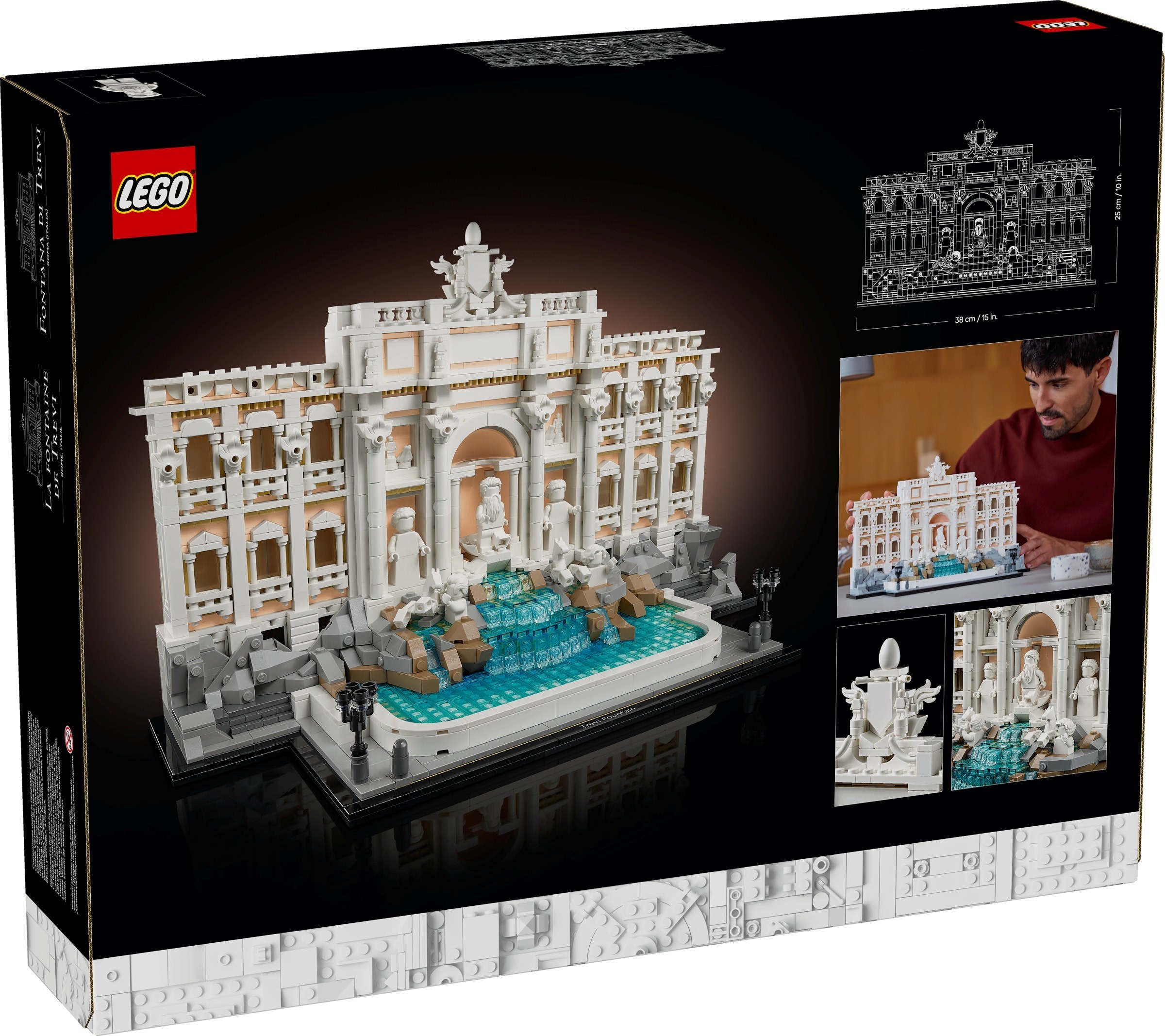 LEGO Architecture เลโก้ 21062 Trevi Fountain