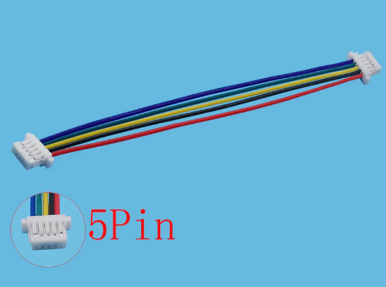 JST PH 2.0 mm double head 15cm. 5PIN (same direction) cable 5P plug connection terminal