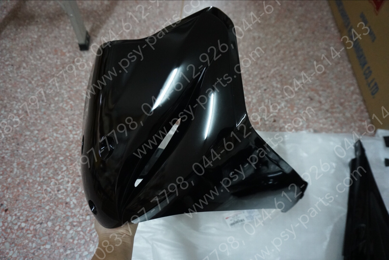 พลาสติกชุด WAVE 110-I/14, WAVE 110-I/12 สีดำ (A35)