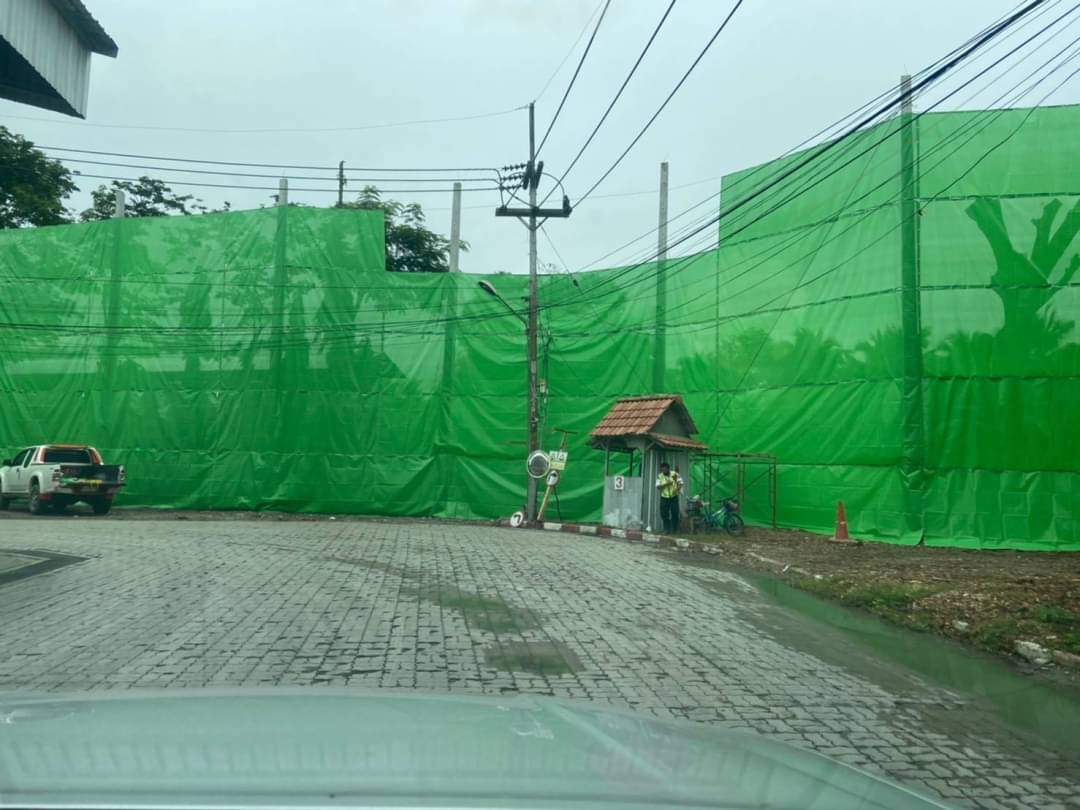 Raschelnet ตาข่ายกันตก ผ้าใบกันฝุ่นงานก่อสร้าง ผ้าใบก่อสร้าง ตาข่ายกันฝุ่น ผสมสารป้องกันไฟลาม