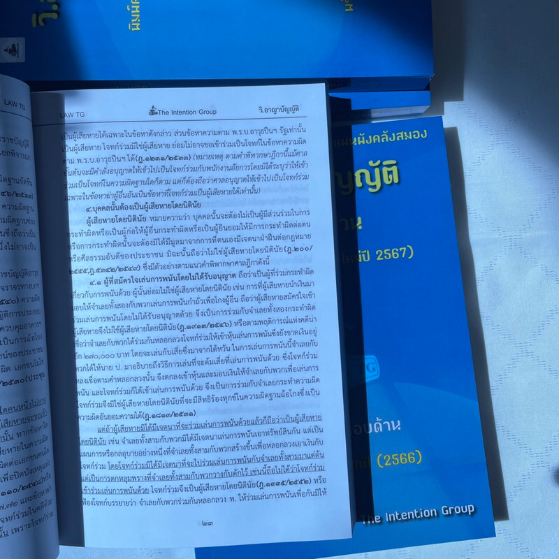 (ตำหนิ)วิ.อาญาบัญญัติ ฉบับทบทวน พิมพ์ครั้งที่ 5 ปรับปรุงใหม่ปี 2567 (The Intention Group)