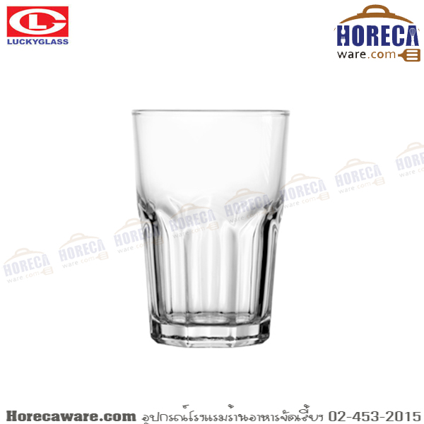 [Lucky glass] แก้วน้ำ 13.3 ออนซ์ (ราคายกโหล) [lg10002]