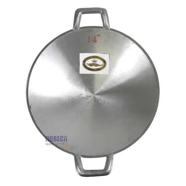 "ผิวเรียบเงา"กระทะหล่อ 2 หู เบอร์ 14 ลูกศร [ar-al-112-14]