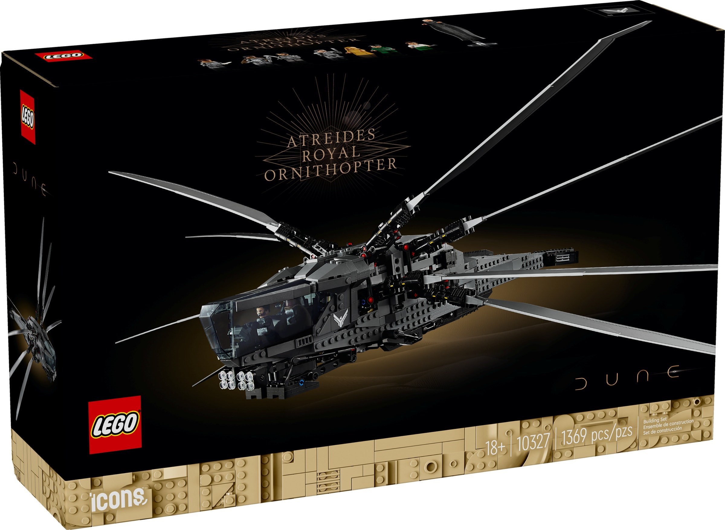 LEGO เลโก้ 10327 Dune Atreides Royal Ornithopter