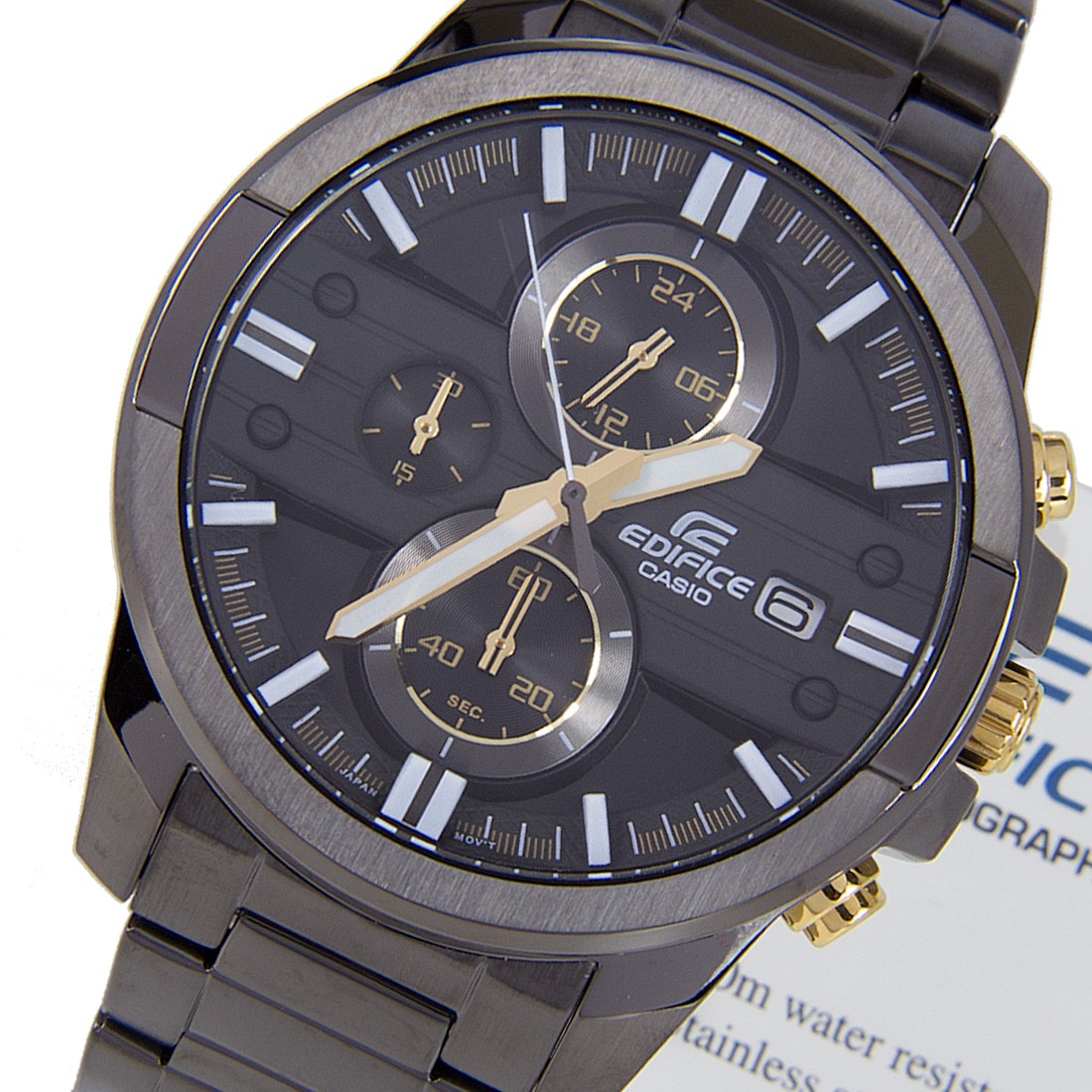 Casio Edifice ชาย EFR-543BK-1A9VUDF