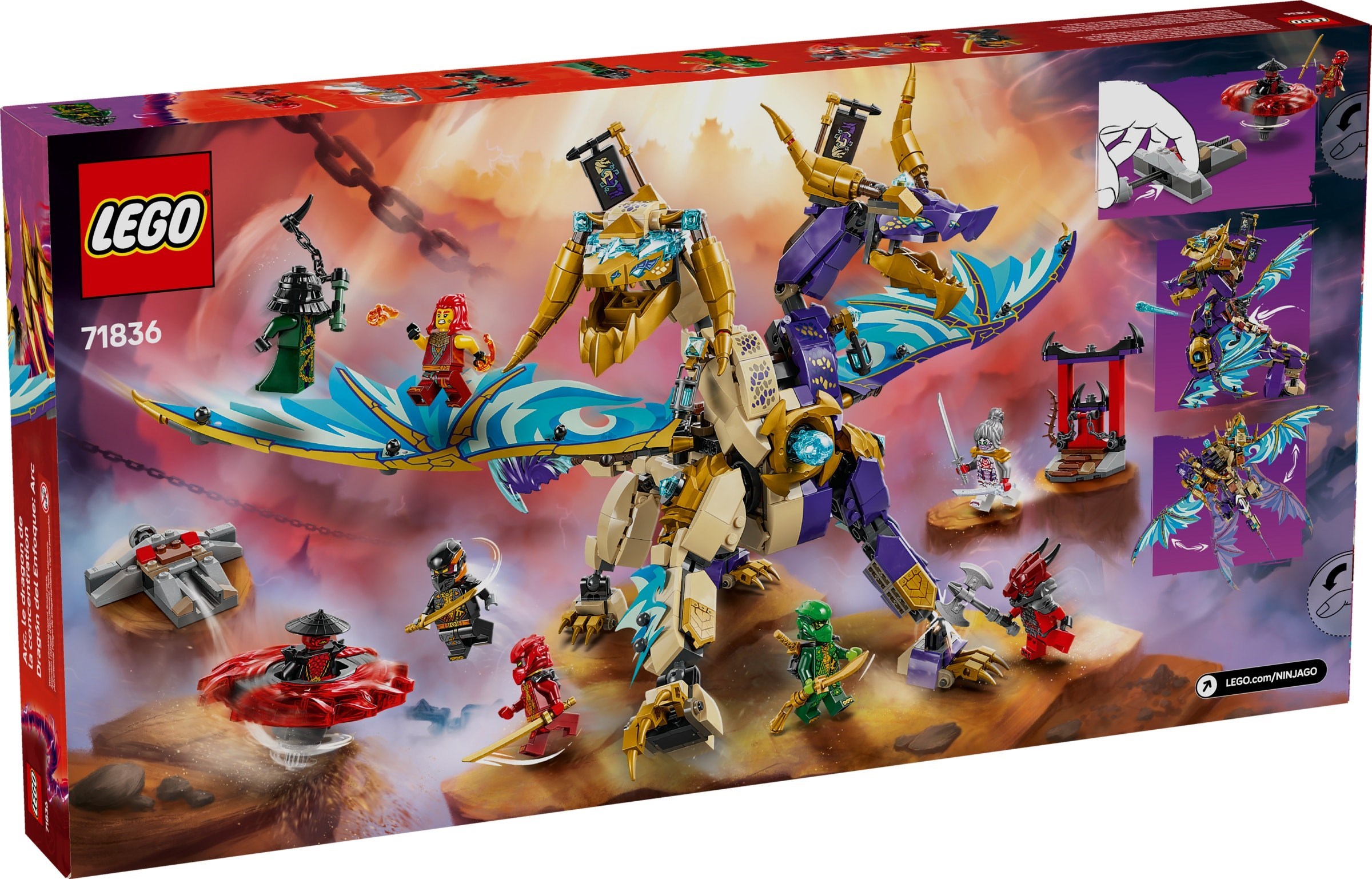 LEGO Ninjago เลโก้ 71836 Arc Dragon of Focus