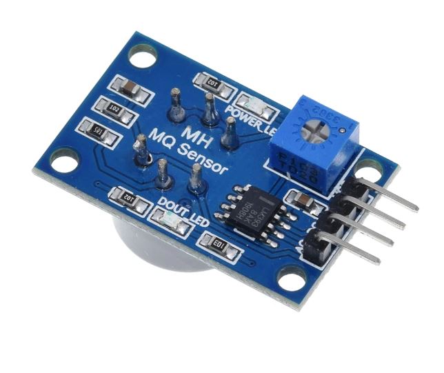 MQ-7 เซ็นเซอร์ตรวจจับคาร์บอนมอนอกไซด์ (CO) ใช้ในระบบเตือนภัย CO ในบ้านและอาคาร module Carbon monoxide gas sensor detection alarm sensor module MQ7