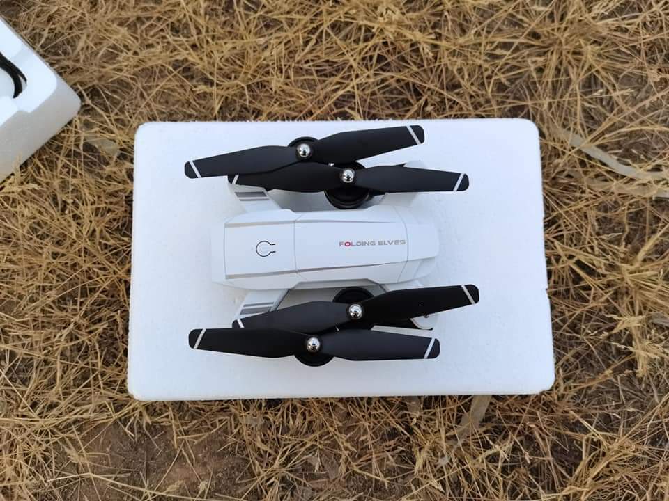 DRONE S6 SMART โดรนติดกล้อง 1080 P FPV WIFI 2.4GHZ มีระบบล็อคความสูงและบินกลับอัตโนมัติ บินง่ายชุดพร้อมเล่น