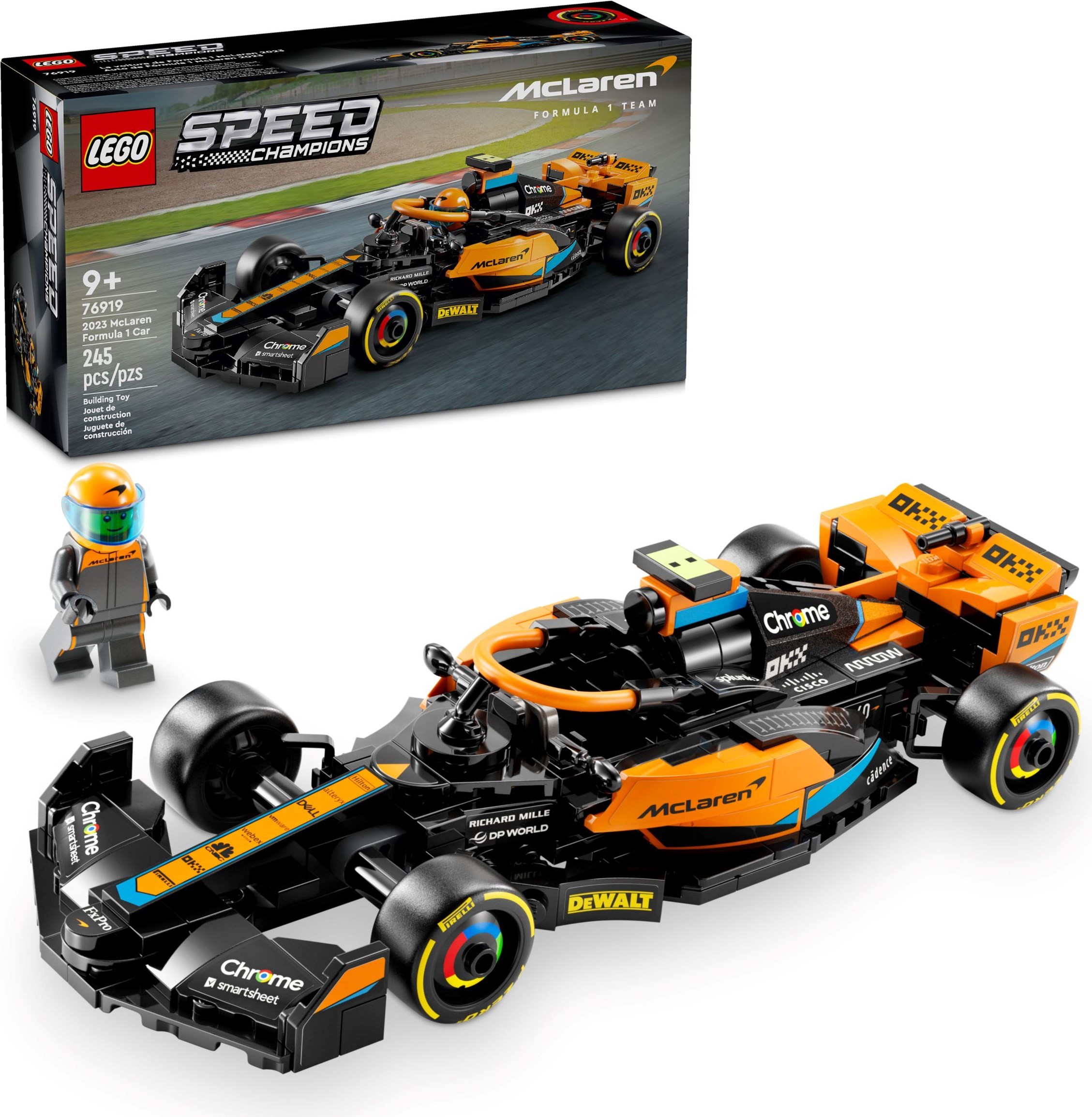 LEGO Speed Champion เลโก้ 76919 2023 McLaren Formula 1 Car