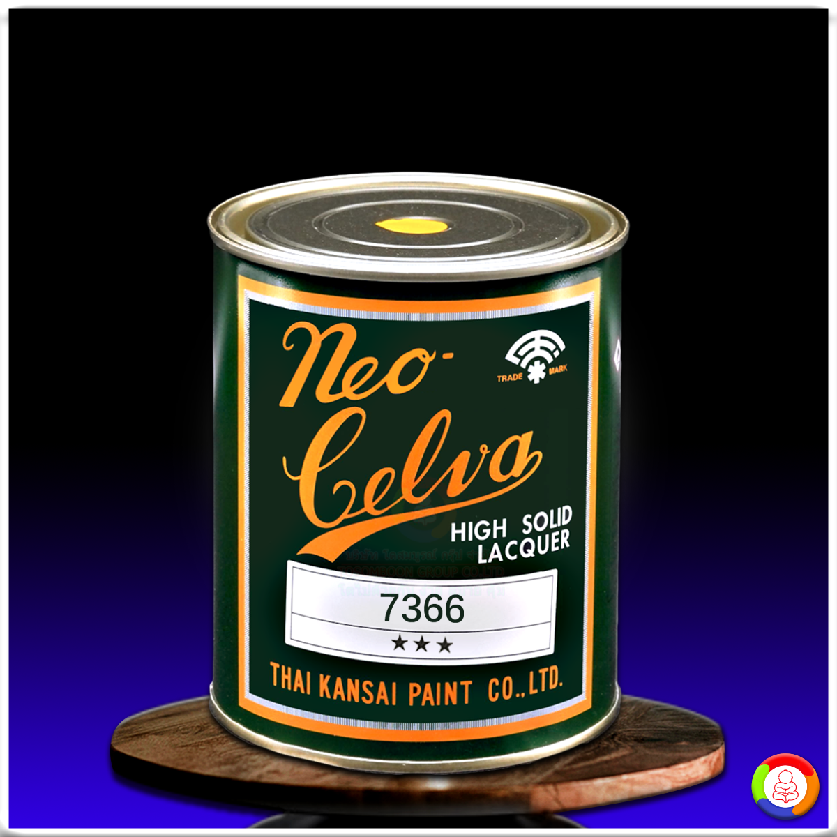 สีพ่นรถยนต์ ตราพัด NEO CELVA สี 3 ดาว
