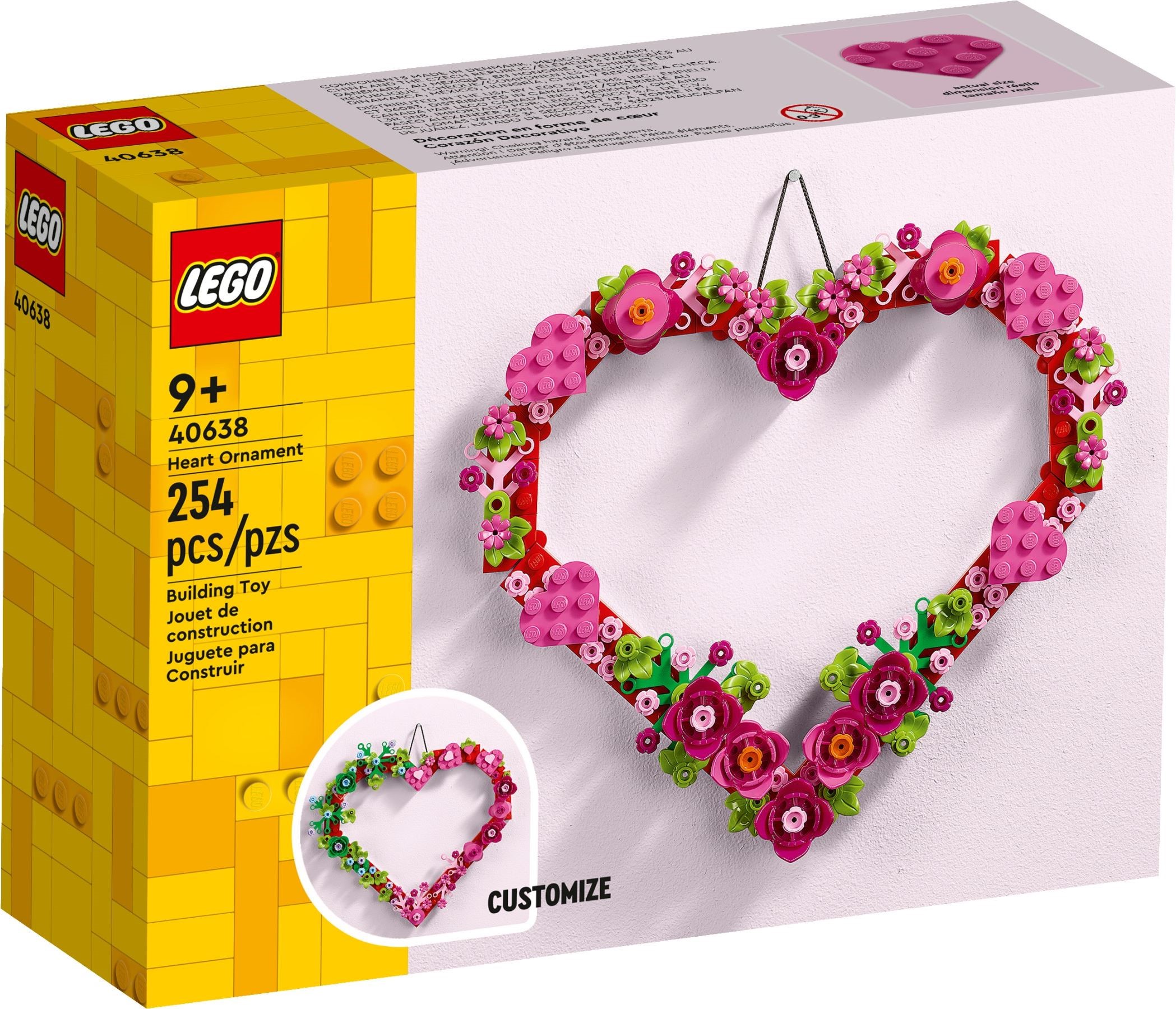 LEGO เลโก้ 40638 Heart Ornament
