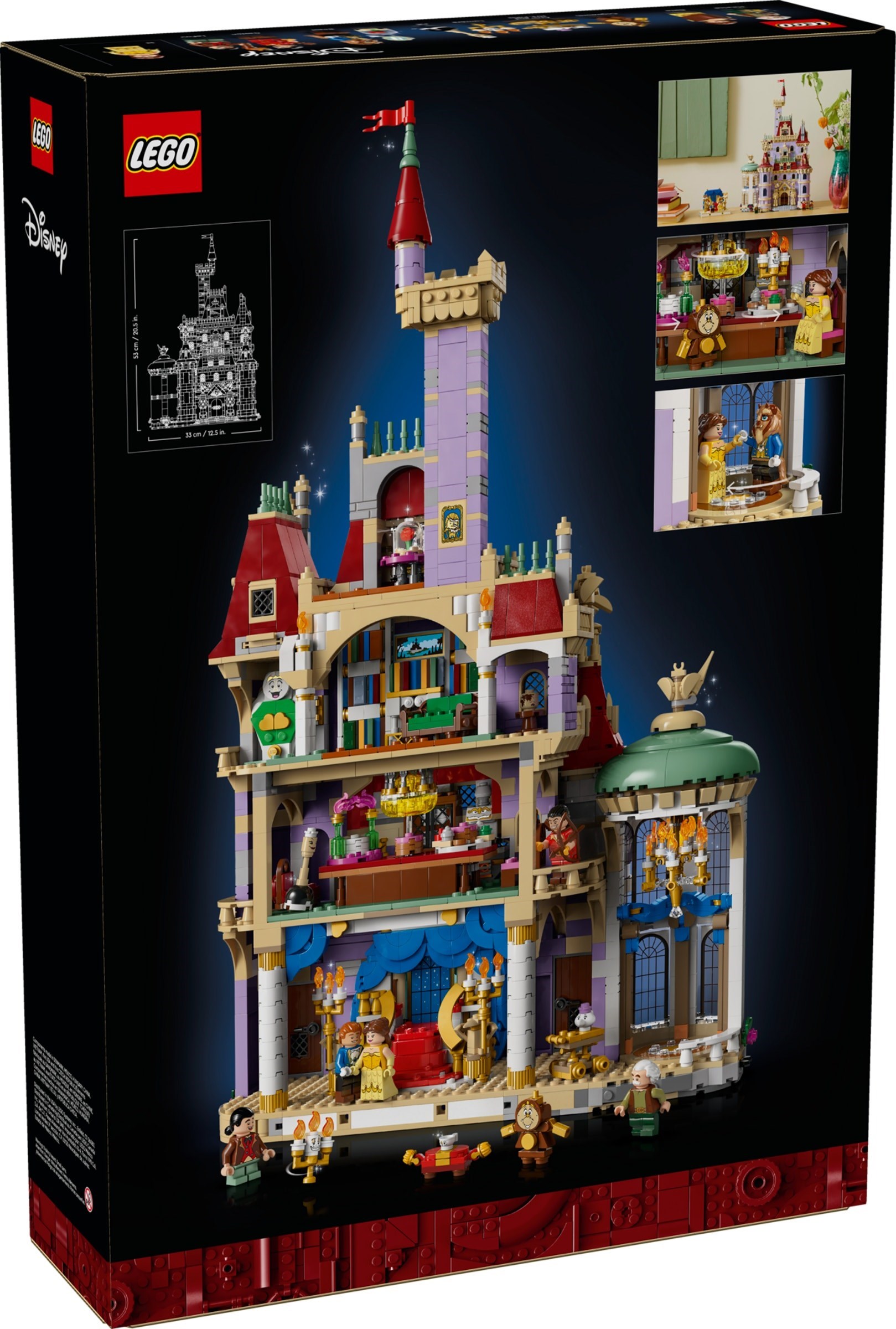LEGO Disney เลโก้ 43263 Beauty and the Beast Castle