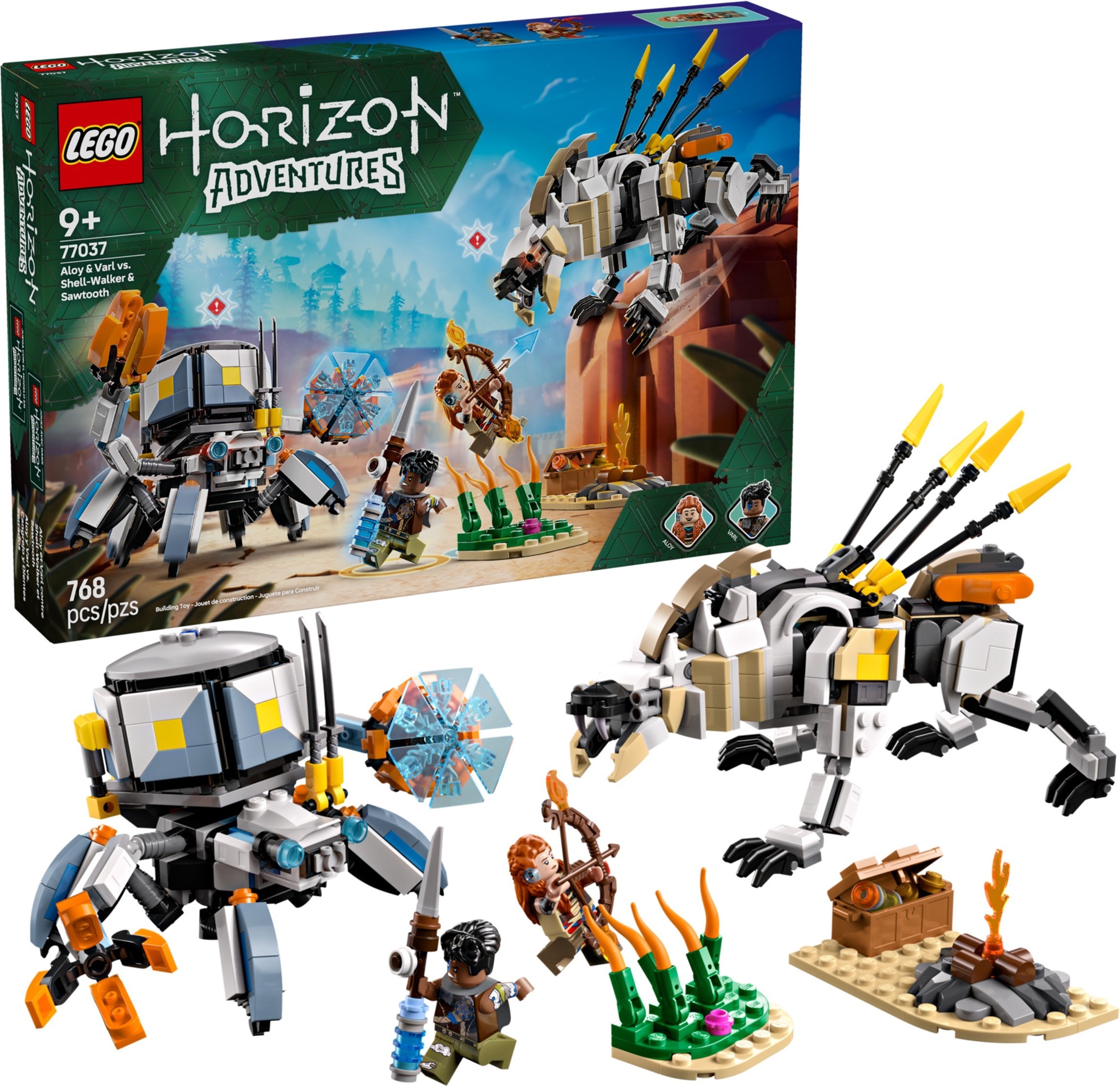 LEGO เลโก้ 77037 Aloy & Varl vs. Shell-Walker & Sawtooth