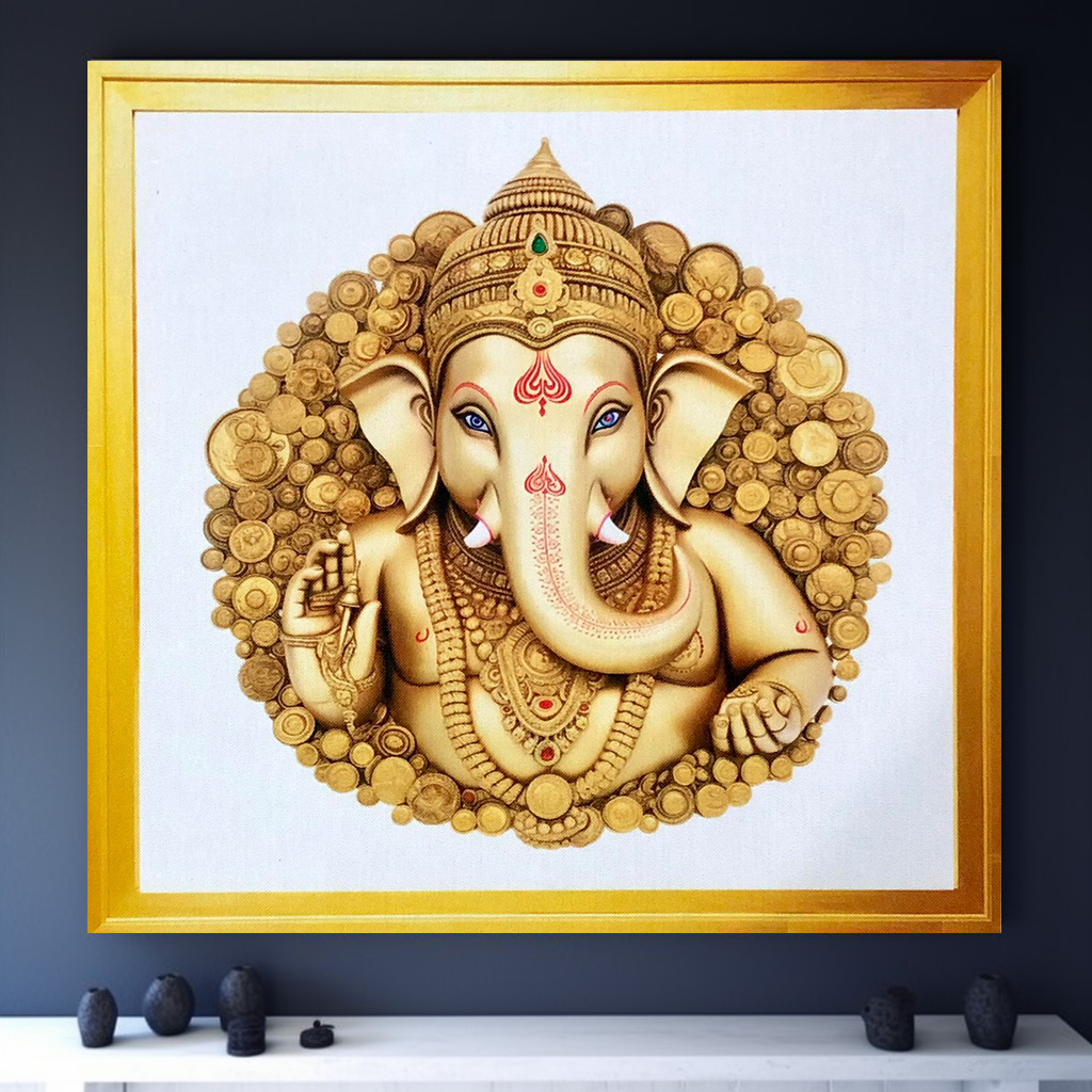 ศิลปะภาพพิมพ์องค์พระพิฆเนศ Ganesh_02