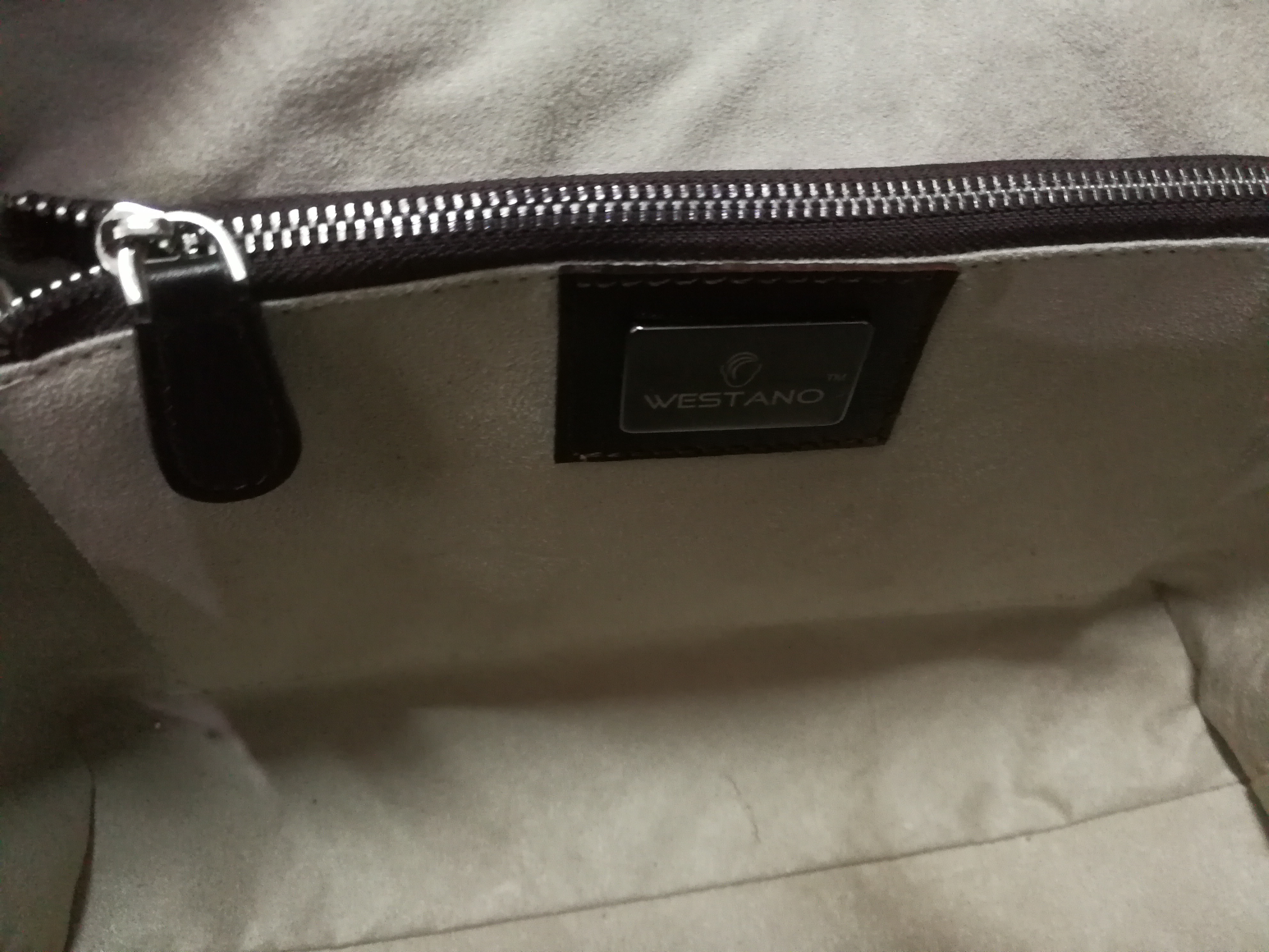 กระเป๋าถือหนังจระเข้แท้ สีน้ำตาลเข้ม รหัส CRW1217W-10-BR