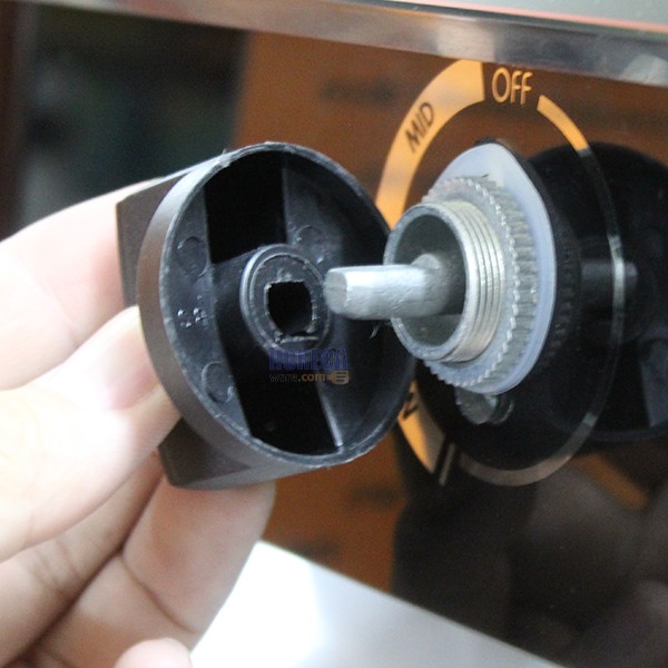 ลูกบิด หัวเตาแก๊ส เบคเคอไลท์ ไมโคร