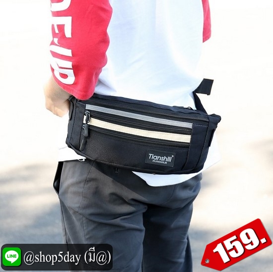 ✔️งานป้าย กระเป๋าคาดอก-เอว New Tianshill