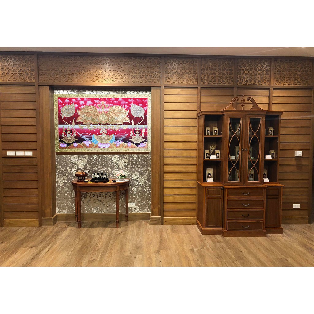 ภาพดอกบัว ภาพวาดติดผนัง รูปภาพติดผนัง รูปภาพเสริมมงคล รับทรัพย์ รูปติดห้องรับแขก ภาพติดผนังห้อง ใช้ตกแต่งผนังห้อง G0011