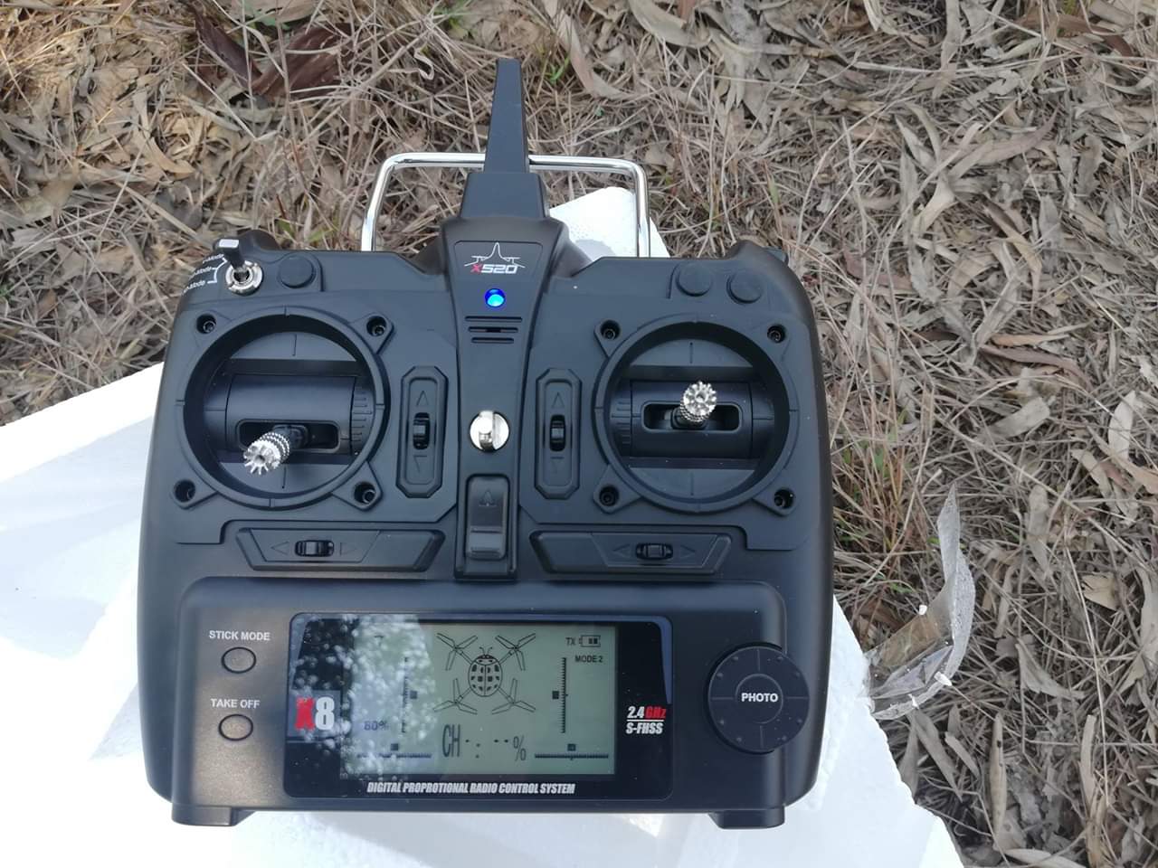 เครื่องบินบังคับวิทยุ รุ่นXK X520 2.4GHZ 3-6G 3D