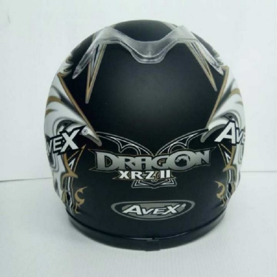 AVEX หมวกกันน็อคเต็มใบ ราคาถูก รุ่นXR-Z II สีดำด้าน แว่นดำ