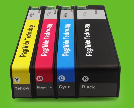หมึกHP975X สำหรับเครื่องHP Pagewide 452dw/452dn/477dw/477dn/552dw/577dw/z,P55250dw/P57750dw สำเนา